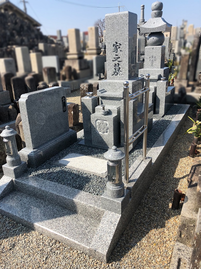 墓石に戒名または法名を彫刻する場所がない