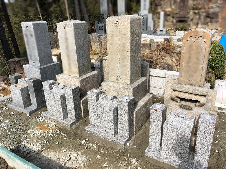 お墓の花立だけ新しくする