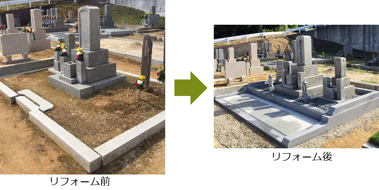 お墓の建替え・リフォーム